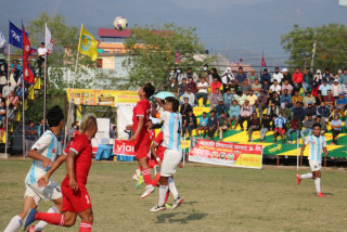 २२ औं तिलोत्तमा गोल्डकपको उपाधी मनाङ मर्स्याङदीलाई