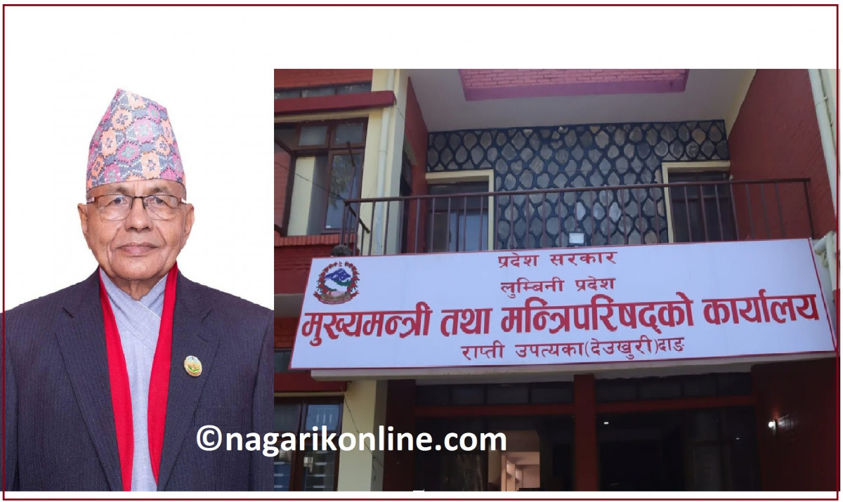 लुम्बिनी प्रदेशका मुख्यमन्त्री लिला गिरी पदमुक्त