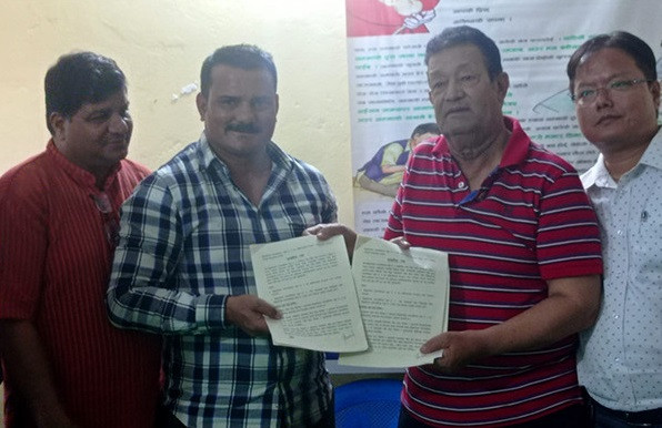 निःशुल्क रुपमा रगत उपलब्ध गराउने सहमति