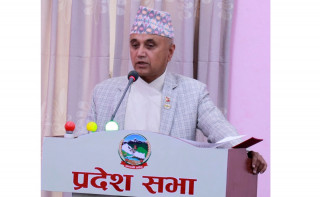 विश्वासको मत गुमाएपछि गण्डकी प्रदेशका मुख्यमन्त्री खगराज अधिकारी पदमुक्त