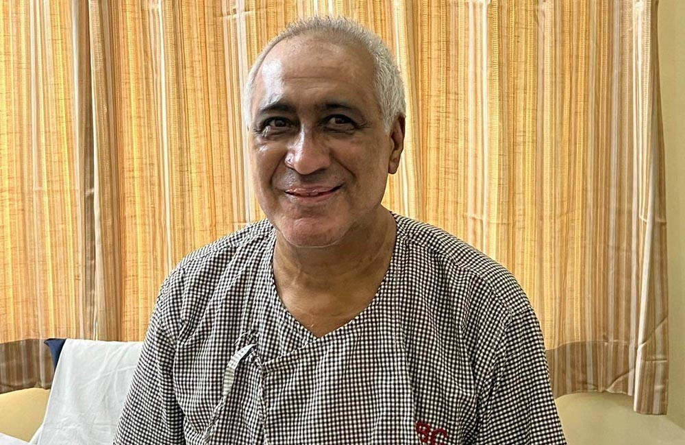 डा.चन्द्र भण्डारीद्वारा उपचारमा सहयोग गर्नेप्रति आभार व्यक्त