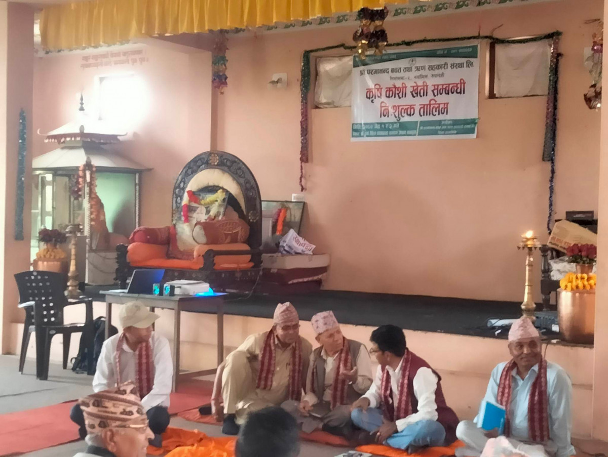 सहकारी मार्फत घर-घरमा कौशी खेती 