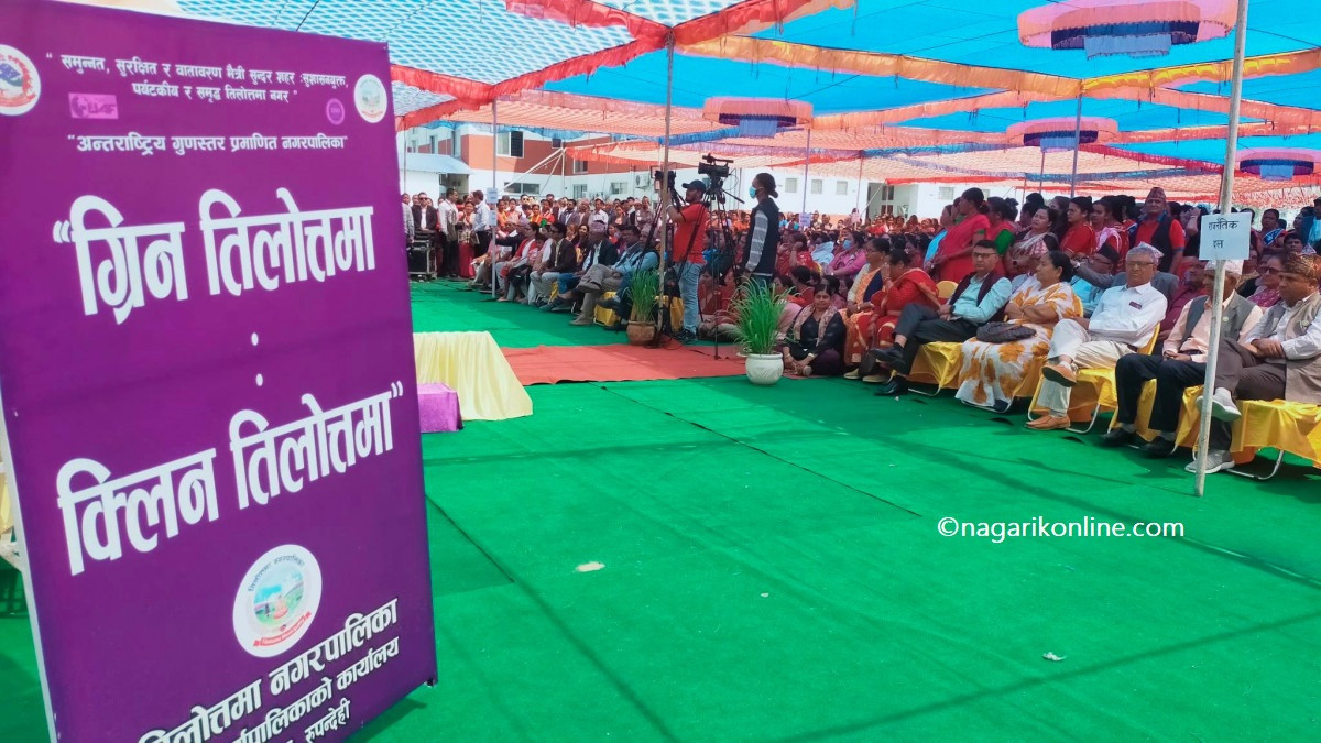 सरसफाई अभियान : तिलोत्तमाका पाँच घोषणा अधिकांश कार्यान्वयनमा
