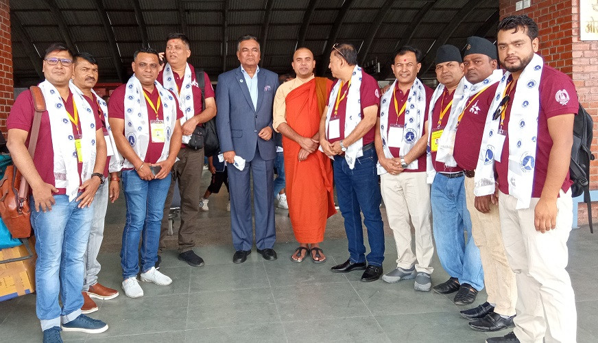 पर्यटन प्रबद्र्धनका लागि सिद्धार्थ होटल संघको टोली श्रीलंका प्रस्थान