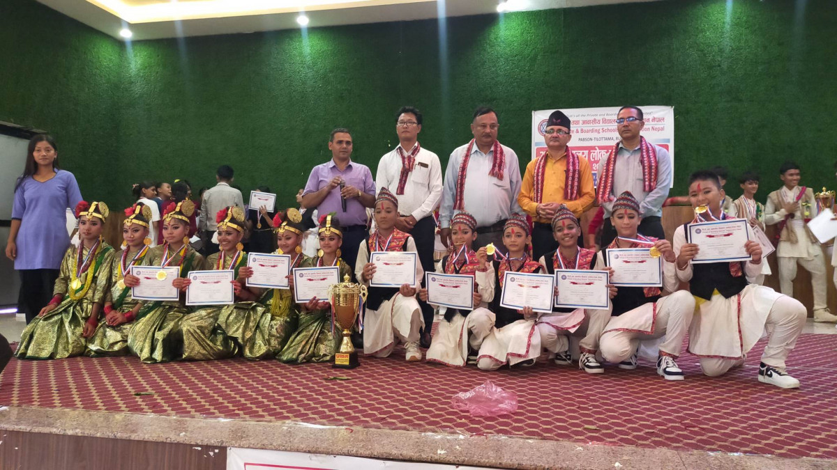 प्याब्सन तिलोत्तमाको लोक नृत्य प्रतियोगितामा ज्ञानगंगा पाठशाला प्रथम