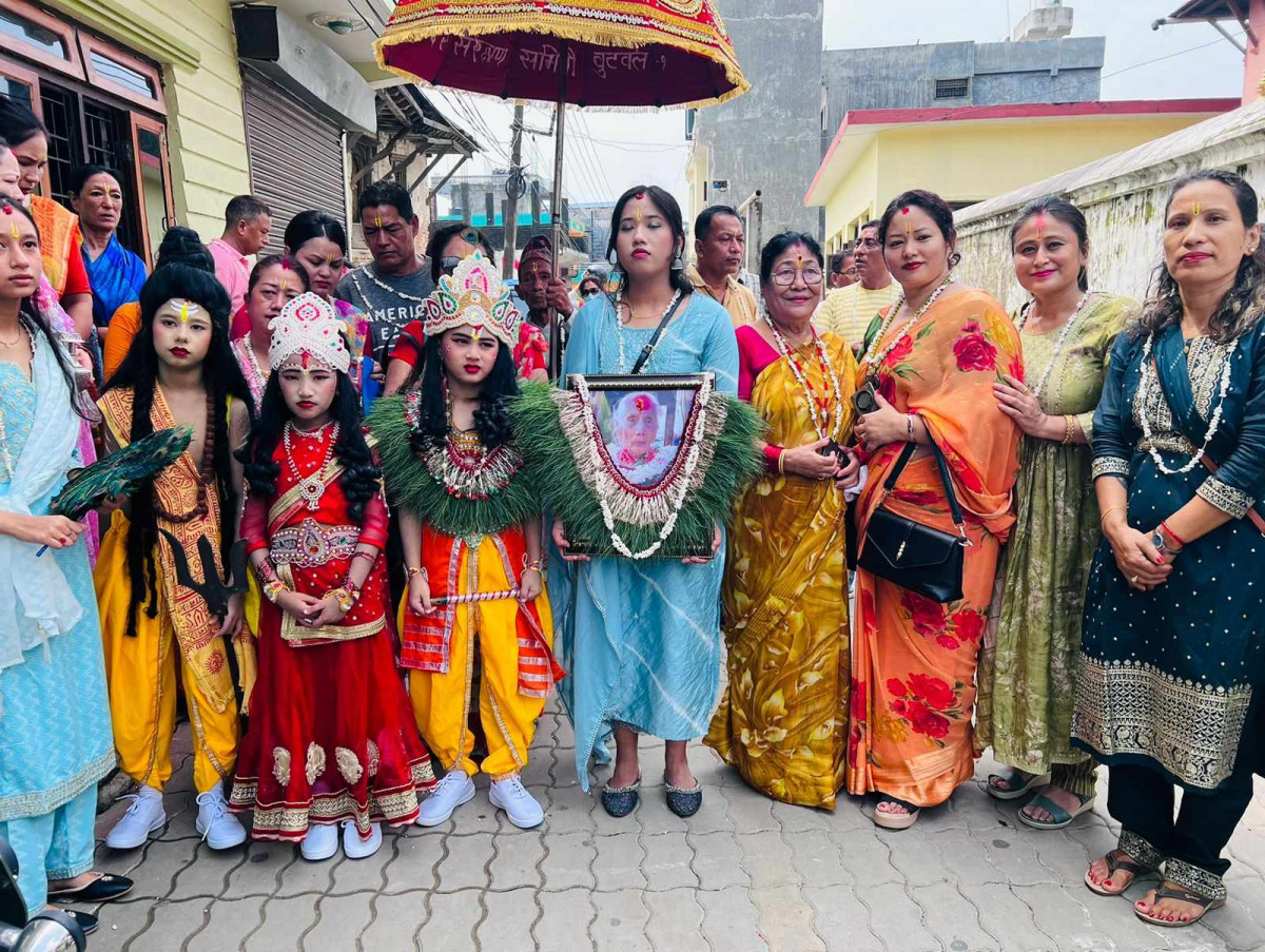 यसरी  मनाइयो बुटवलमा सांस्कृतिक गाईजात्रा (फाेटाेफिचर)