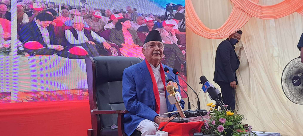 ‘अहिलेको गठबन्धन सरकार बुँख्याचा’ : एमाले अध्यक्ष ओली