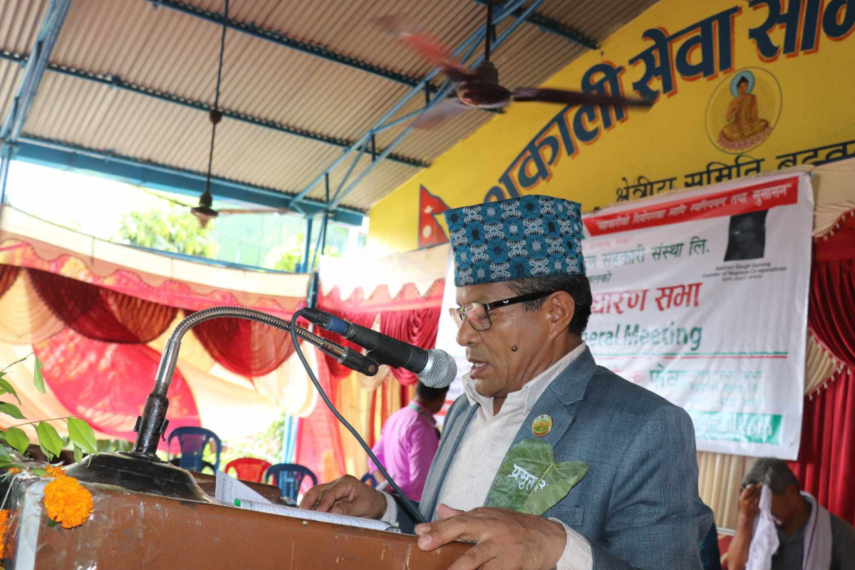 नेपालको अर्थतन्त्रलाई धान्न सहकारीको  महत्वपुर्ण भूमिका छ : सभामुख तुलाराम घर्ती