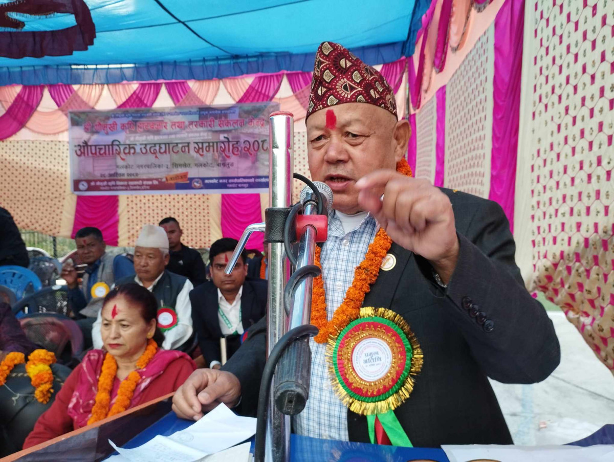 बागलुङ गलकोटमा कृषि हाटबजार सञ्चालन