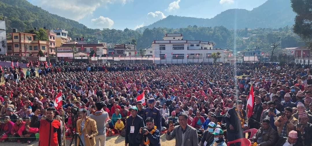 ‘नेपाली काँग्रेसले नै मुलुकलाई निकास दिन्छ’