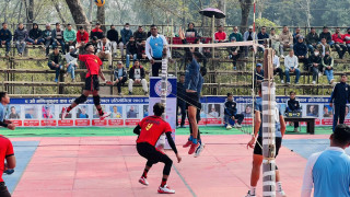 मणिमुकुन्द राष्ट्रिय भलिबल  : सेमिफाईलमा तीन विभागीय सहित गण्डकी भिड्दै 