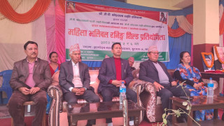 जीपी कोइरालाको स्मृतीमा बुटवलमा महिला भलिवल रनिङ शिल्ड प्रतियोगिता सुरु