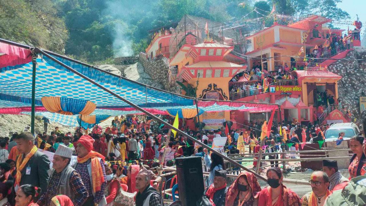 सिद्धबाबामा भजन प्रतियोगिता : पाल्पा प्रथम,महाशिवरात्रीमा ४० हजार श्रद्धालु  पुगे मन्दिर