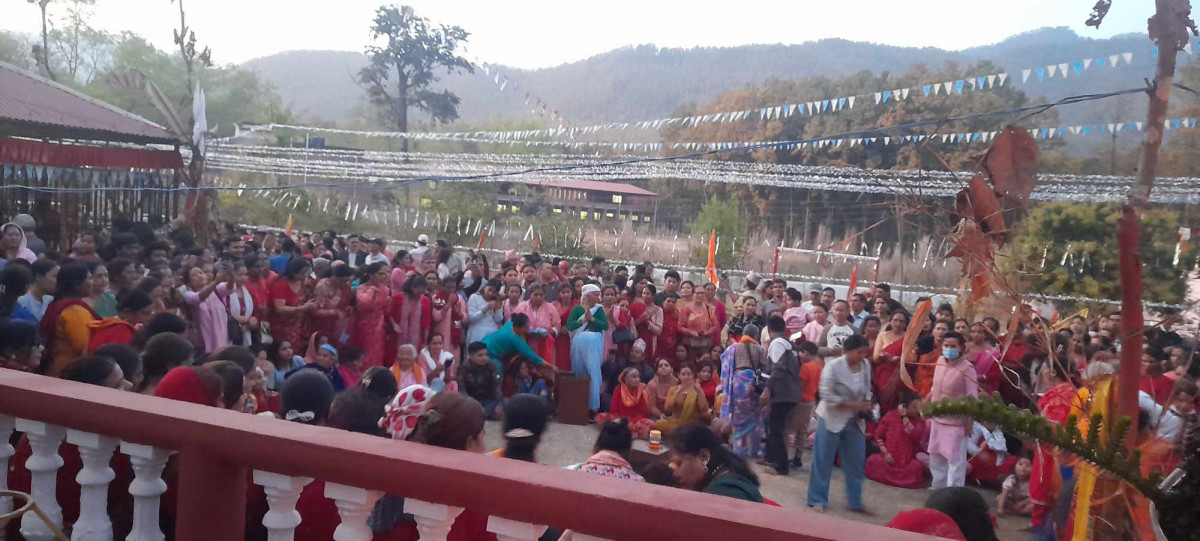 निलकण्ठ बाबा धाम : पुस १ मा शुभारम्भ गरिएको महायाग ९४ औं दिनमा पूर्ण आहुती हुँदै