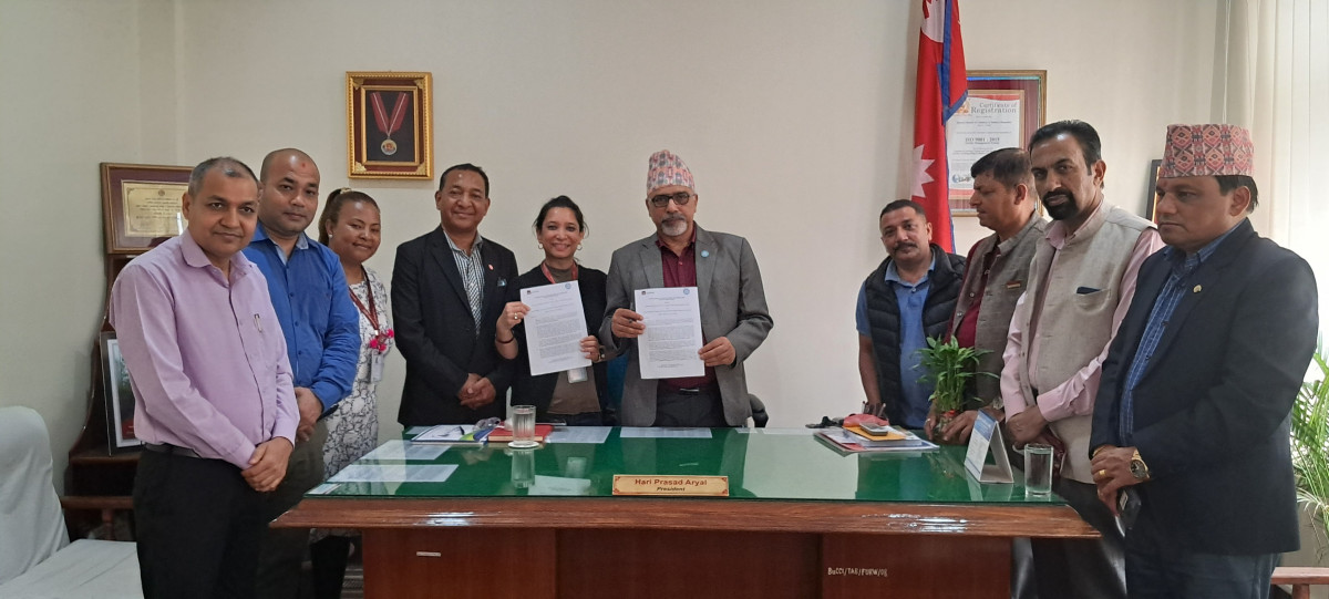 ‘रुट्स अफ सर्कुलारिटी’ : बुटवल उवा संघ र इम्प्याक्ट हव काठमाण्डौंविच समझदारी पत्रमा हस्ताक्षर
