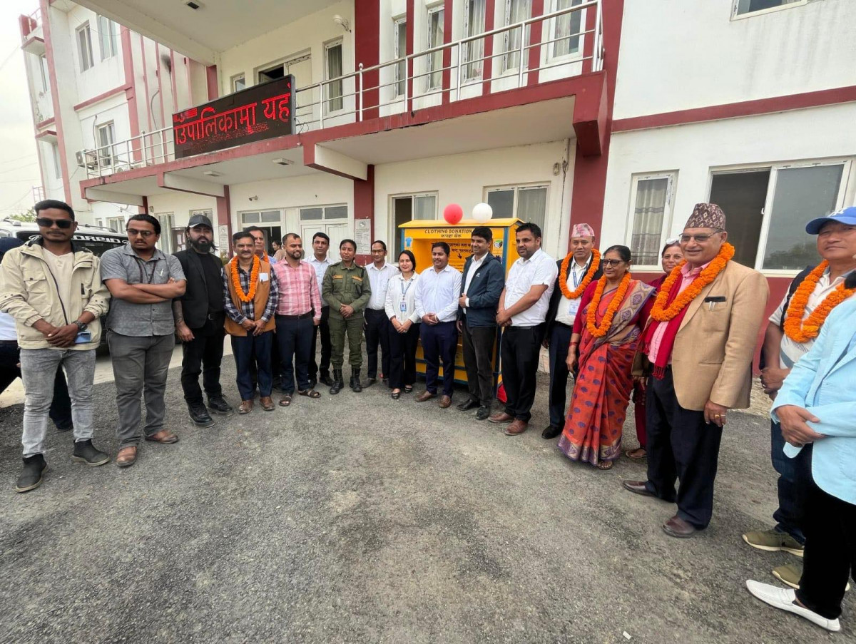 क्लोथ एण्ड फूड बैंक रुपन्देहीको शुद्धोधनमा पनि शुरू