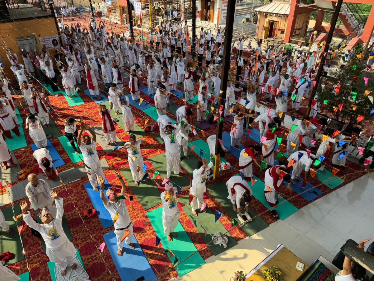 मुक्तिनाथ धाममा दशौँ अन्तर्राष्ट्रिय योग दिवस मनाइयो
