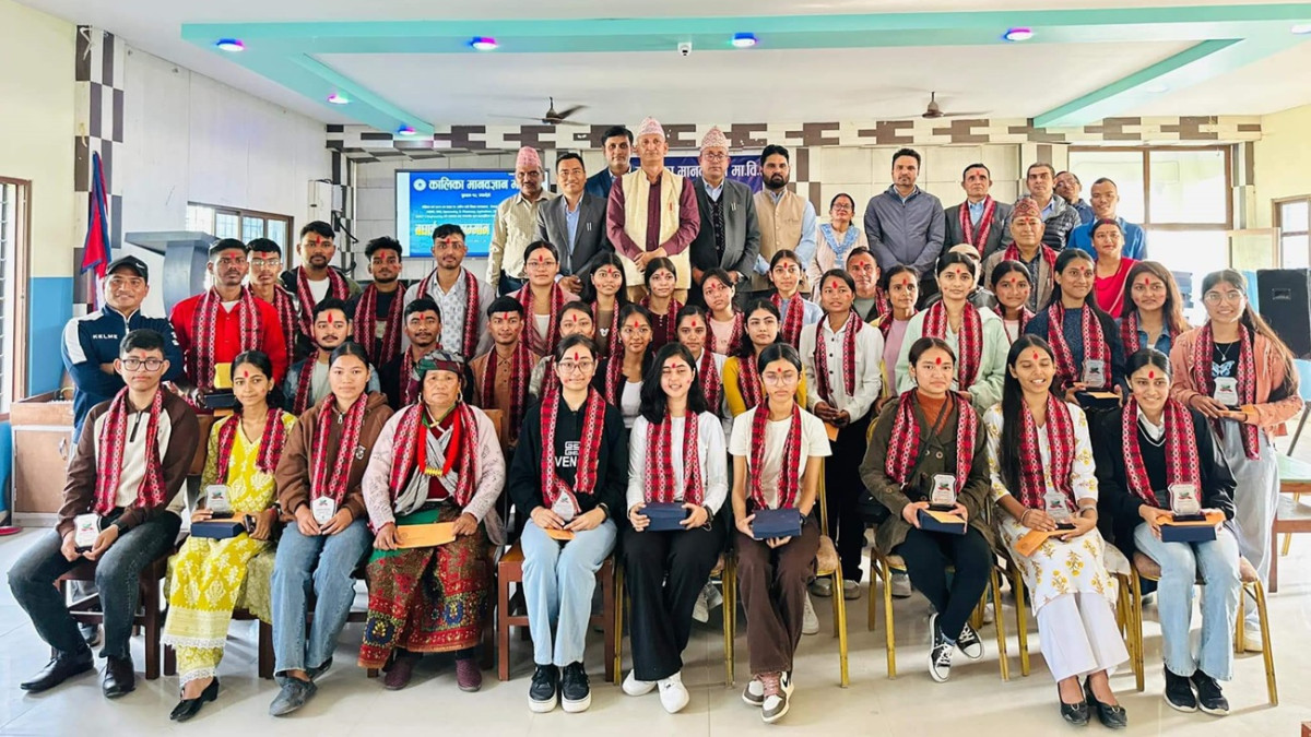 कालिका मानवज्ञानबाट एमबीबीएसमा १५ जना विद्यार्थीले निकाले पूर्ण छात्रवृत्तिमा नाम