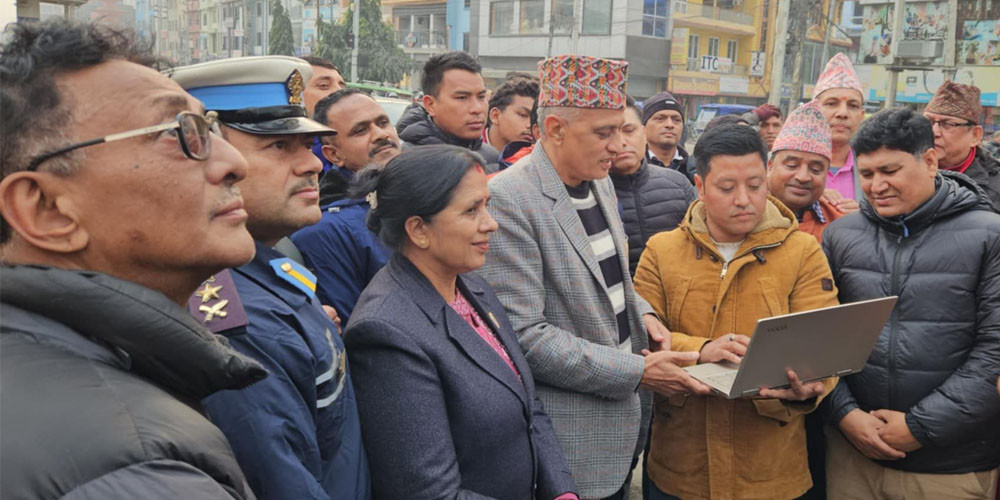 बुटवलमा ट्राफिक लाइट जडान, दुर्घटना न्यूनीकरण र ट्राफिक जामको समस्या समाधान हुने
