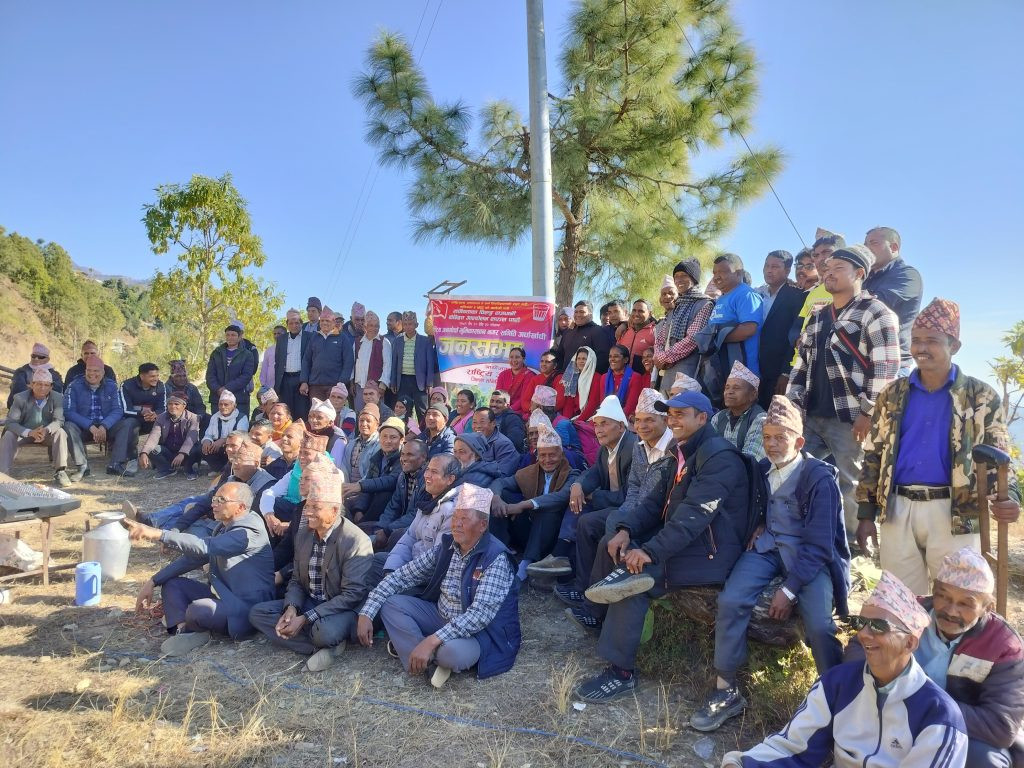 राष्ट्रिय जनमोर्चाद्वारा अर्घाखाँचीमा राजनीतिक गतिविधिलाई तीव्रता