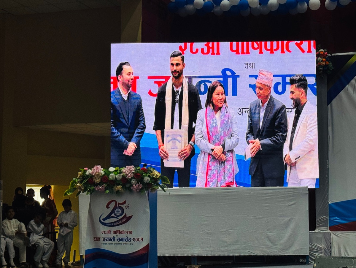 क्यानन माबिको ब्राण्ड एम्बेष्डरमा क्रिकेटर देव खनाल अनुबन्धित