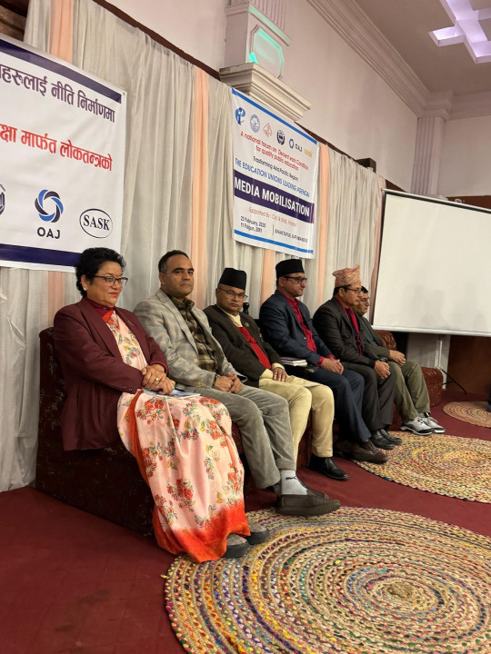 शिक्षा ऐन पास गर्न संसदलाई दवाव दिन आवश्यक छ : नैनसिंह महर