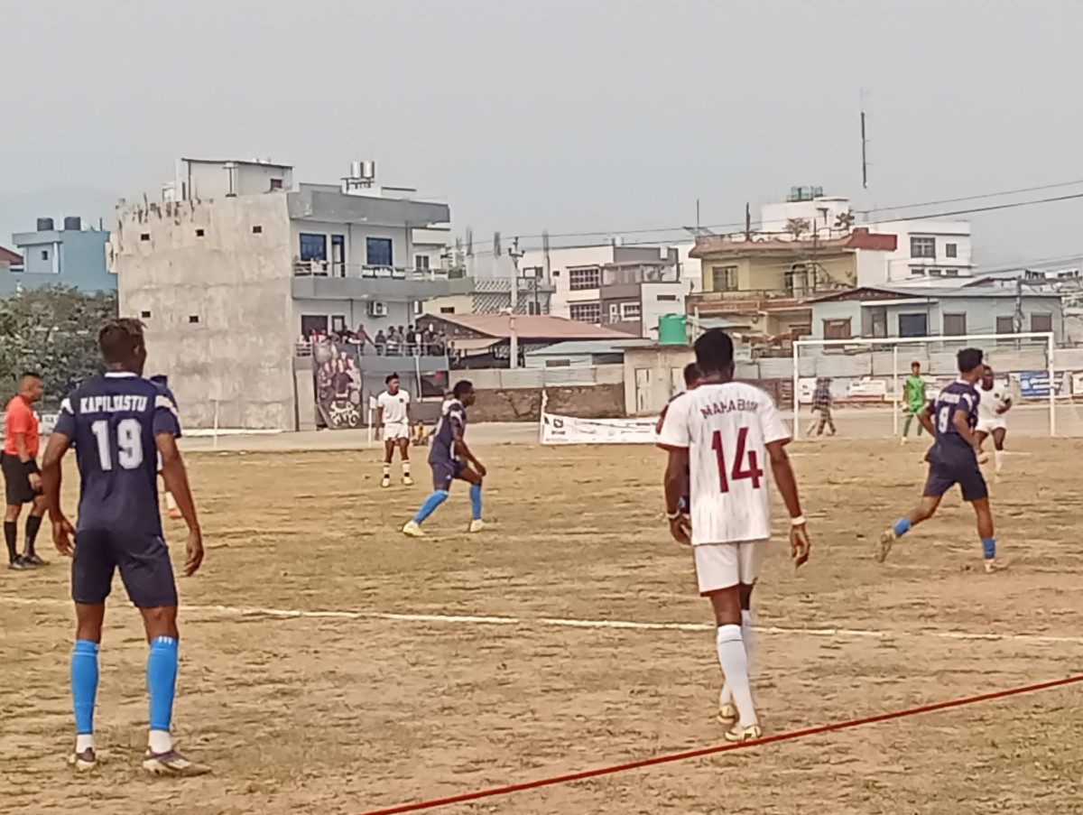 सैनामैना गोल्डकप :अभिषेक चर्च रजहर नवलपुर र कपिवस्तु ११ बीच फाईनल  हुने