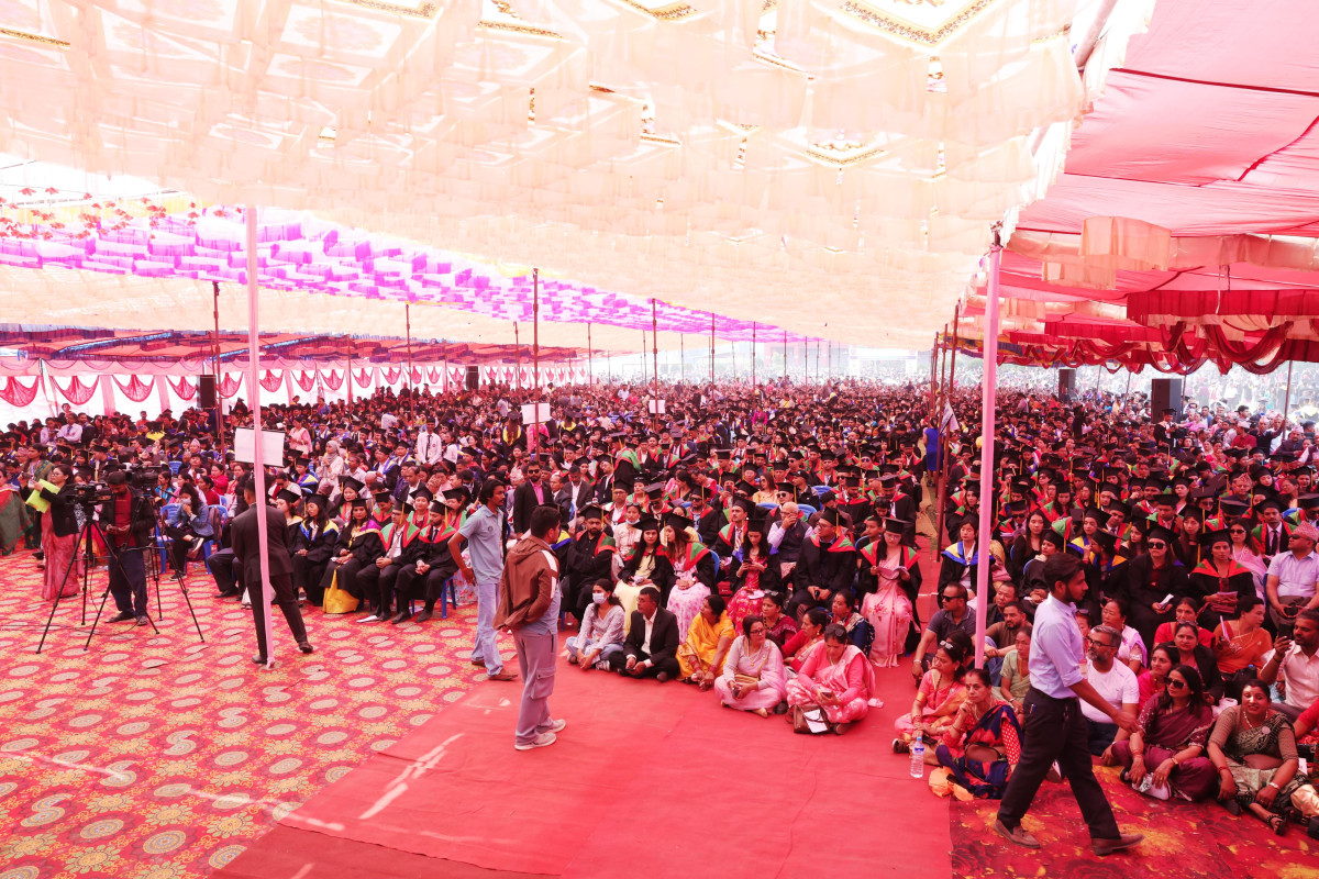 पूर्वाञ्चल विश्वविद्यालयका आठ हजार १५० विद्यार्थी दीक्षित