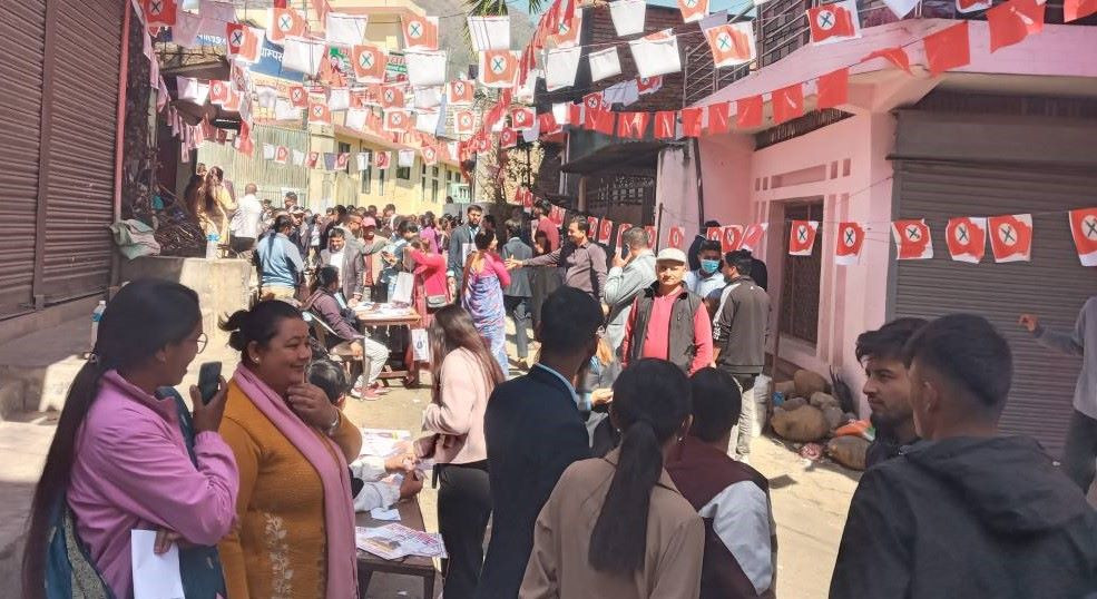 स्याङजाको चार क्याम्पसमा नेविसंघ, एकमा अनेरास्ववियु