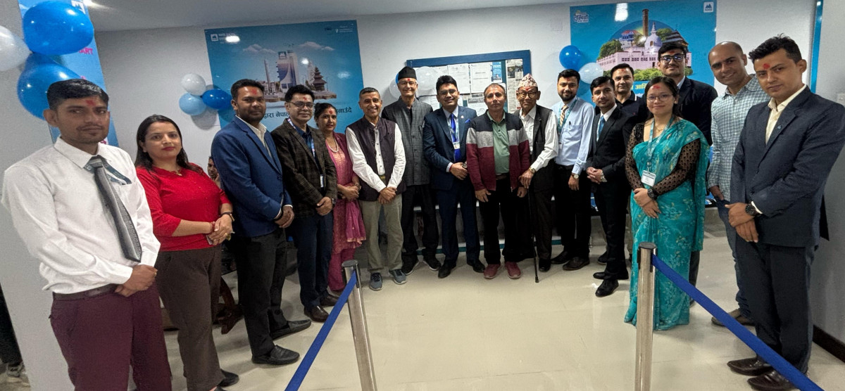 एनएमबि बैंकको सुनवल शाखाले थाल्यो नयाँ भवनबाट सेवा