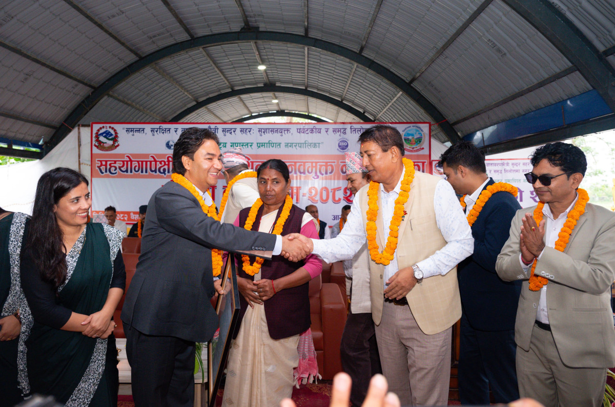 तिलोत्तमा नगरपालिका ‘सहयोगापेक्षी सडकआश्रित मानवमुक्त’ घोषणा