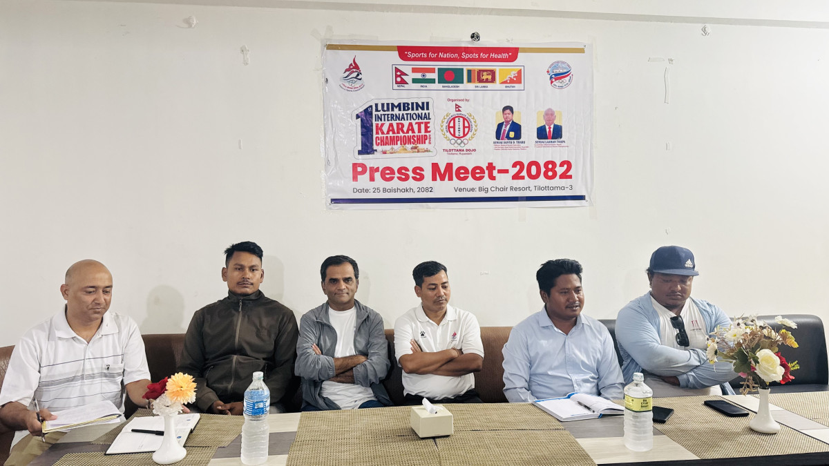 रूपन्देहीमा  प्रथम लुम्बिनी अन्तर्राष्ट्रिय करांते प्रतियोगिता आयोजना हुने,५ मुलुकका खेलाडी खेल्ने