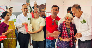 ६ दशकपछि लालपूर्जा पाउँदा खुशीले गद्‍गद्  छन् सेमलारका ४२ घर-परिवार 