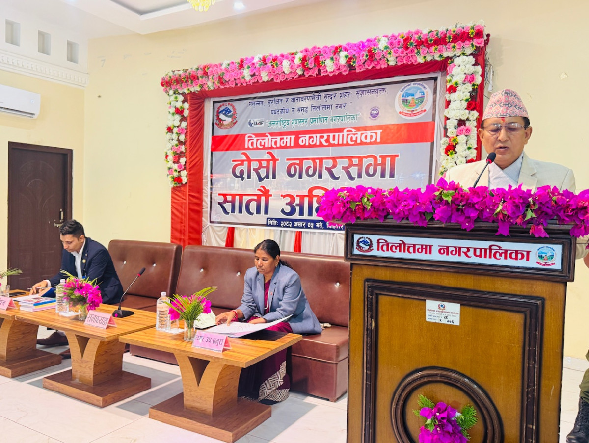 तिलोत्तमाको नीति कार्यक्रम : कृषि, शिक्षा, पूर्वाधार, स्वास्थ्य र यूवा प्राथमिकतामा