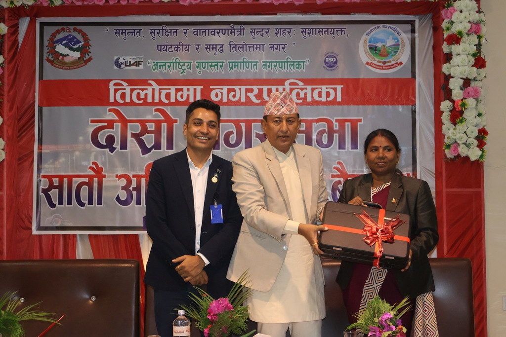 ‘समृद्ध नगर : सुखी नगरबासी’ तिलोत्तमाले ल्यायो २ अर्ब ९२ करोडको बजेट