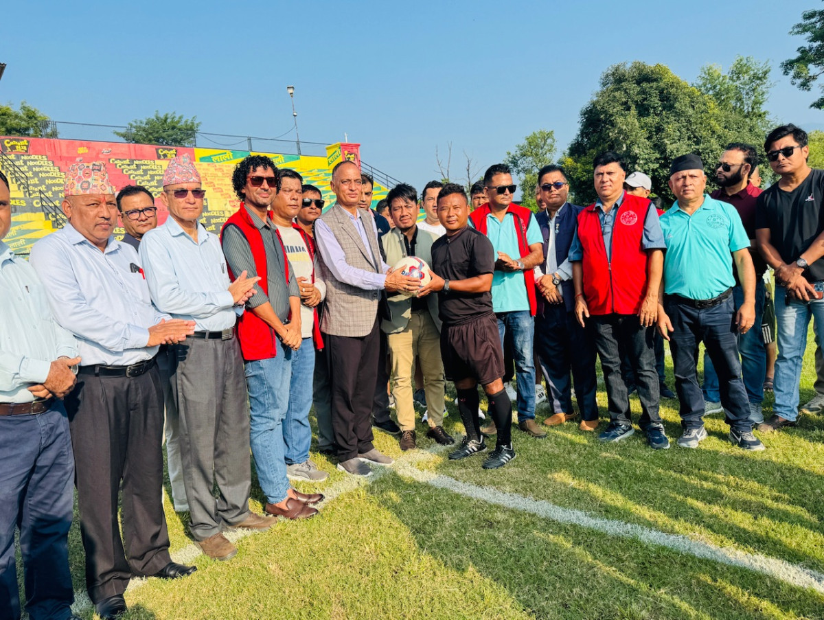 प्रथम जी–२५ सेभेन साईड भेट्रान्स कप फुटबल प्रतियोगिता शुरू,वडा नं. ११ को विजयी सुरुवात