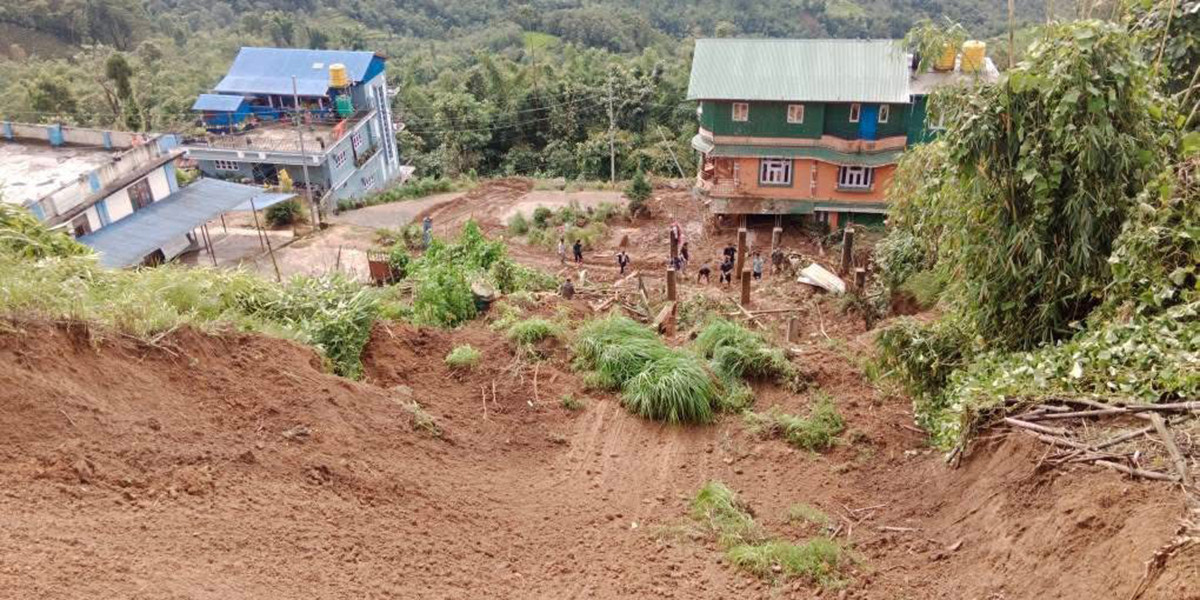 इलाममा पहिरोमा परेर ज्यान गुमाउनेको संख्या २८ पुग्यो
