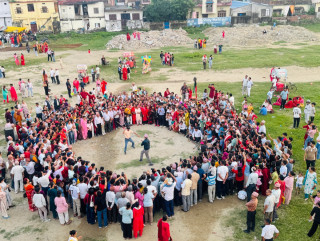 पहाडी जिल्लामा प्रचलित सराँय नाच बुटवलमा प्रदर्शन (फोटोफिचर)