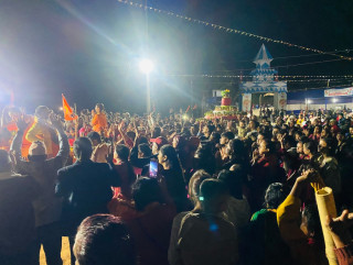 उत्तर बाहिनीमा धार्मिक महोत्सव, भक्तजनहरूको घुइँचो (फोटोफिचर)