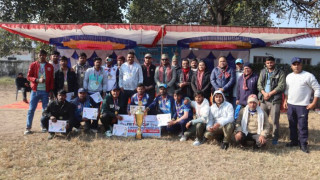 पृथ्वी कप टेपबल क्रिकेट च्याम्पियनसिपको उपाधि लुम्बिनी नवयुवा क्लवलाई