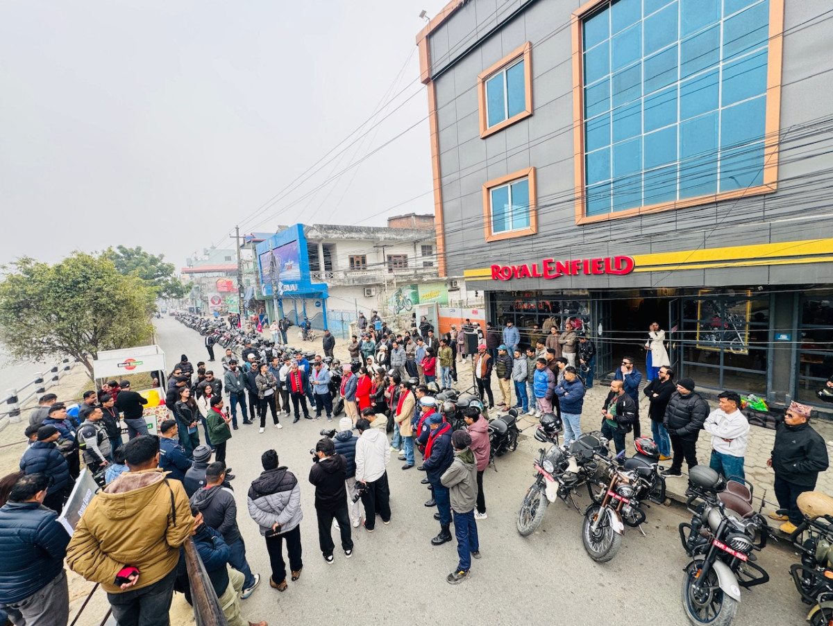 सामाजिक सचेतना तथा सम्बन्ध बिस्तारका लागि रोयल इन्फिल्डको बाइक राइड