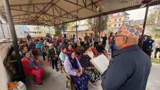 तिनाउ तटीय क्षेत्रका जनता अब रातभर जाग्राम बस्नु पर्दैन : बिष्णु पौडेल