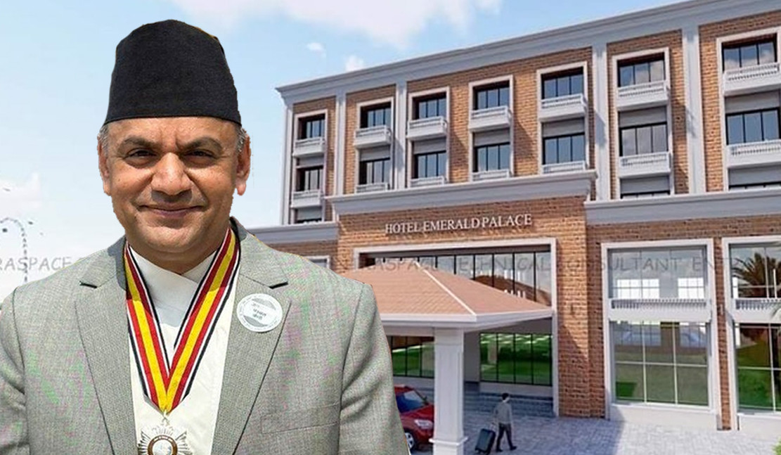 २ अर्व लगानी गरेर सिद्धार्थनगरमा पाँचतारे होटल एमराल्ड प्यालेस बन्दै