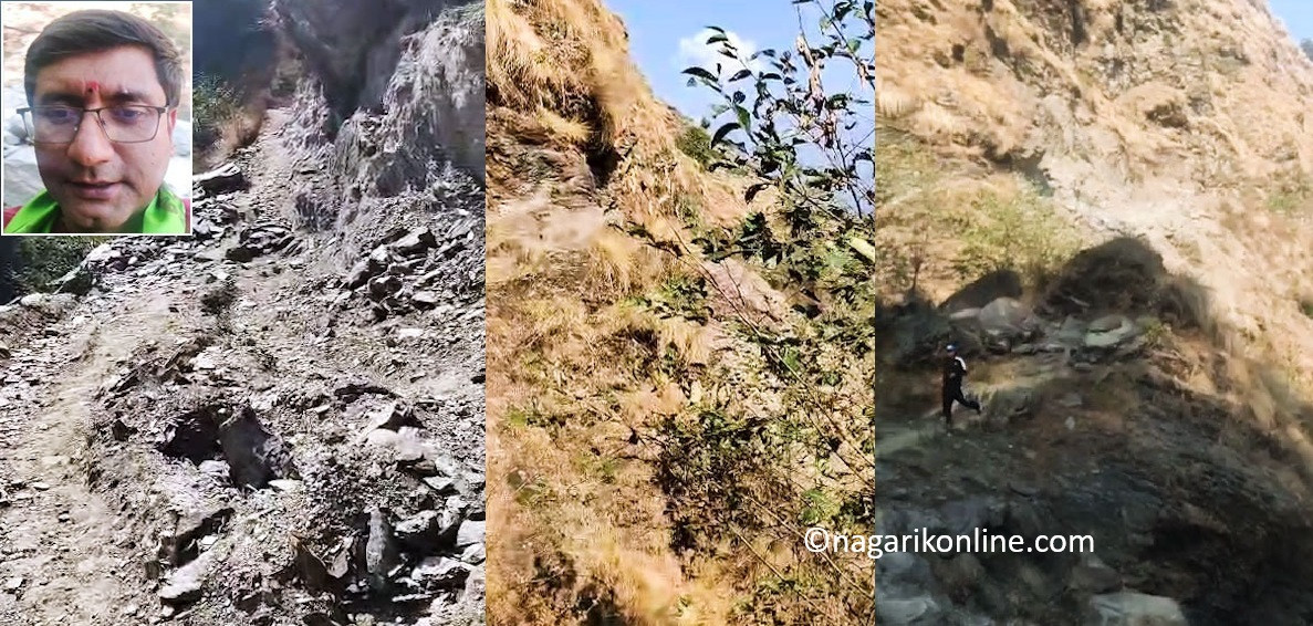 ओराङबासीको सडक सपना पूरा गर्ने कांग्रेस उम्मेदवार अजयबाबुको  प्रतिबद्धता