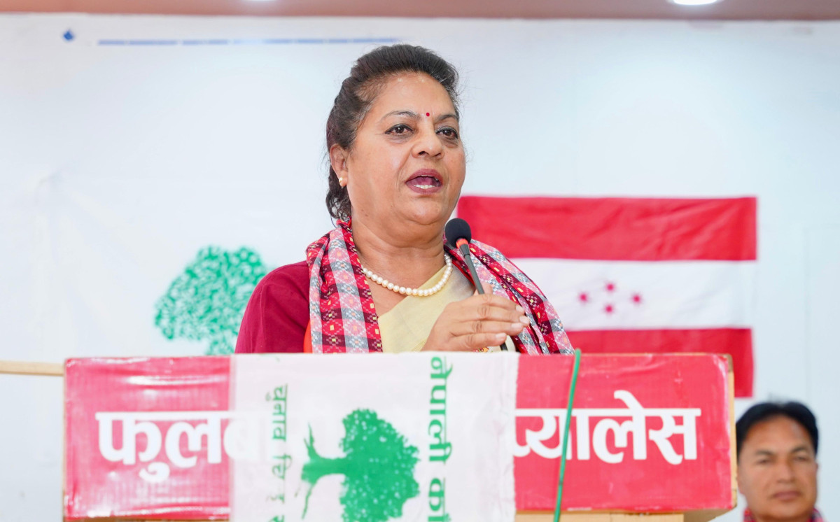 अब देशको नेतृत्व गगन थापाले गर्छन्: उपसभापति पुष्पा भुसाल