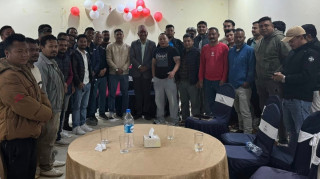 राजु गुरुङले एमालेमा भित्राए वडाध्यक्षसहित ५५ जना युवा, विष्णु पौडेलले गरे स्वागत
