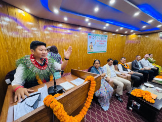 पाल्पाबाट  निर्वाचित सांसद सन्दिप रानालाई बुटवलमा सम्मान तथा बधाई (भिडियो)