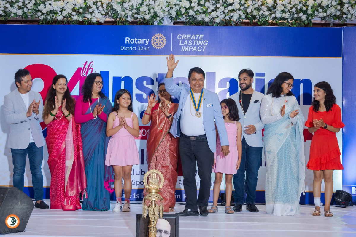 रोटरी बुटवलको ३४ औं पदस्थापना, अध्यक्षमा यदुनाथ पाण्डेय