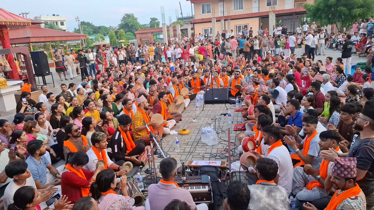 श्रृङगेश्वर धाममा धार्मिक संस्था रुद्रगणको शनिवारिय भजन (फोटोफिचर)
